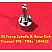 Oil Pump Spindle and Rotor Only - Triumph TR2 - TR4a    504862