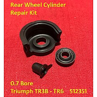 Rear Wheel Cylinder Repair Kit 0.7 Bore  - Triumph TR3B - TR6    512351