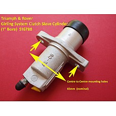 Triumph & Rover Girling System Clutch Slave Cylinder (1" Bore)  516788