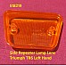 Side Repeater Lamp Lens - Triumph TR6 Left Hand   518219