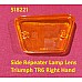 Side Repeater Lamp Lens - Triumph TR6 Right Hand   518221
