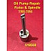 Oil Pump Repair Kit Rotor & Spindle Triumph 6 Cylinder Engines Including TR5-TR6 - 519569