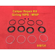 Caliper Repair Kit for Girling 16PB - M16P Calipers - 519731