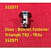 Dzus - Bonnet Fastener - Triumph TR2 - Triumph TR3a   552971