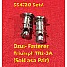 Dzus- Fastener Triumph TR2-3A Windscreen and Frame  (Sold as a Pair)    554720-SetA
