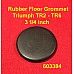 Rubber Floor Grommet -Triumph TR2 - TR6  3 1/4 inch - 603384