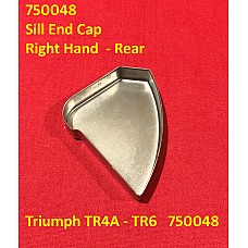 Sill End Cap  Right Hand  - Rear  Triumph TR4A - TR6   750048