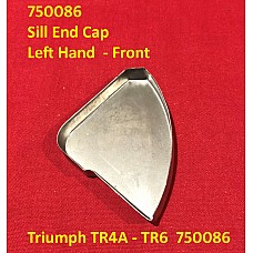 Sill End Cap  Left Hand  -  Front  Triumph TR4A - TR6   750086