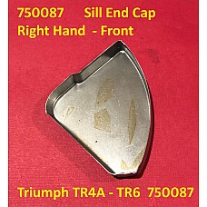Sill End Cap  Right Hand  -  Front  Triumph TR4A - TR6   750087