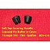 Soft Top Securing Handle  - Exposed Pin Buffer or Cover Triumph TR4 - TR6 - Spitfire    803-456