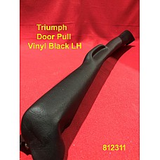 Triumph Door Pull Vinyl Black LH  TR5 -TR6  - 812311 