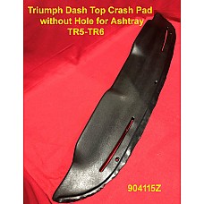 Triumph Dash Top Crash Pad - without Hole for Ashtray TR5-TR6 - 904115Z