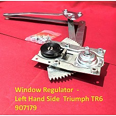 Window Regulator  - Left Hand Side  Triumph TR6    -  907179