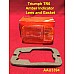 Triumph TR6 Amber Indicator Lens and Gasket - AAU3394