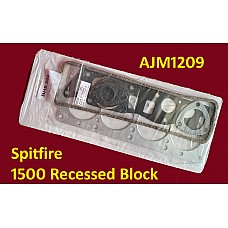 Gasket Set Cylinder Head Triumph Spitfire Mk4 MkIV Late from FH25001E  Recessed Block AJM1209