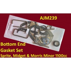 Gasket Set Bottom End MG Midget Austin Healey Sprite & Morris Minor 1100cc    AJM239