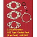 S.U Carburettor  HS2 Type  Gasket Pack   (8 pc Pack)   AUE 962