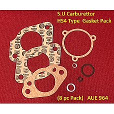 S.U Carburettor  HS4 Type  Gasket Pack   (8 pc Pack)   AUE 964