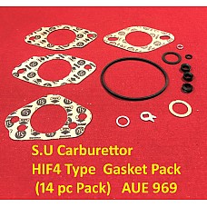 S.U Carburettor  HIF4 Type  Gasket Pack   (14 pc Pack)   AUE 969