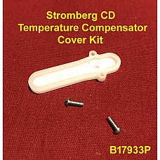 CD Stromberg Cover Kit - Temperature Compensator white plastic   B17933P