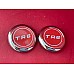Triumph TR6  Round Enamelled Badge  (Set of 4)   627502   BADGE10-SetA