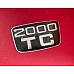 Triumph 2000 TC Front Grille Badge    ZKC1789  BADGE22