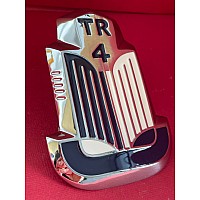 Triumph TR4 Enamelled  Bonnet Badge  705950    BADGE28