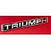 Triumph Upper Front Panel Bonnet Badge  627254    BADGE30