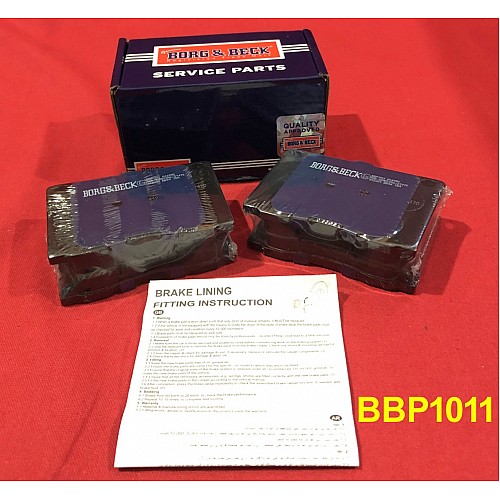 Borg & Beck Front Brake Pads - BBP1011