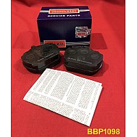 Borg & Beck Front Brake Pads Triumph 2000-2500 TR8 & Rover SD1  BBP1098