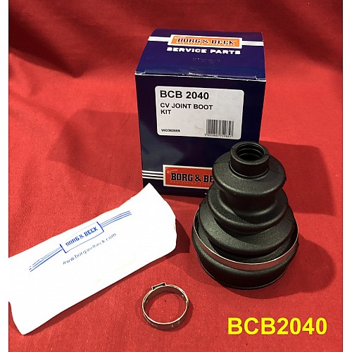 Borg & Beck CV Boot Outer- Escort 1980-90 -BCB2040