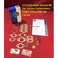 S.U Carburetor Service Kit  - For various Carburettors. Single Carburettor Kit   CSK 40
