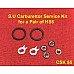 S.U Carburettor Service Kit for Pair of HS6 SU Carburettors CSK 55