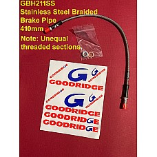Stainless Steel Braided Flexible Brake Hose Triumph GBH211SS