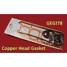 Gasket Set Cylinder Head  - Copper Gasket  Triumph TR3  TR3a  TR4  TR4a   GEG178