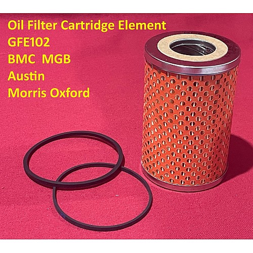 Oil Filter Element  - WIX USA Branded Oil Filter  BMC  MGB  Austin  Morris Oxford  GFE102