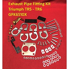 Exhaust Pipe Fitting Kit - Triumph TR5 - TR6      GFK6510X