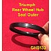 Triumph Rear Wheel Hub Outer Seal - GHS133