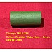 Triumph TR5 & TR6 Bottom Radiator Water Hose  - Green   GRH392-GRN