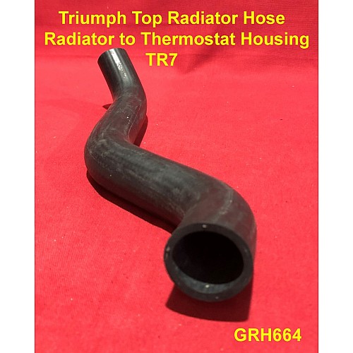 Top Radiator Hose - RH - Radiator to Thermostat Housing - GRH664