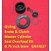 Girling Brake & Clutch Master Cylinder Seal Overhaul Kit   0.75 inch Bore   GRK1027
