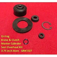 Girling Brake & Clutch Master Cylinder Seal Overhaul Kit   0.75 inch Bore   GRK1027