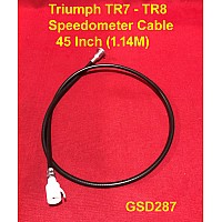 Triumph TR7 - TR8 Speedometer Cable 45 Inch (1.14M) - GSD287