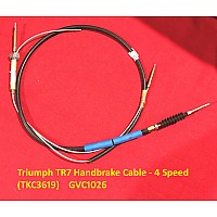 Triumph TR7 Handbrake Cable - 4 Speed & Automatic Transmission  (GVC1026)    TKC3619