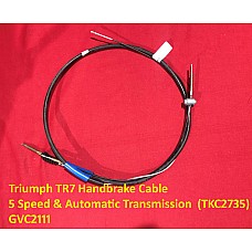 Triumph TR7 & TR8 Handbrake Cable - 5 Speed & Automatic Transmission  (TKC2735)    GVC2111
