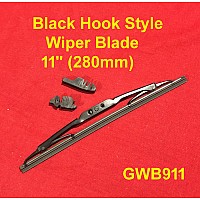 Black Hook Style Wiper Blade 11" (280mm) GWB911