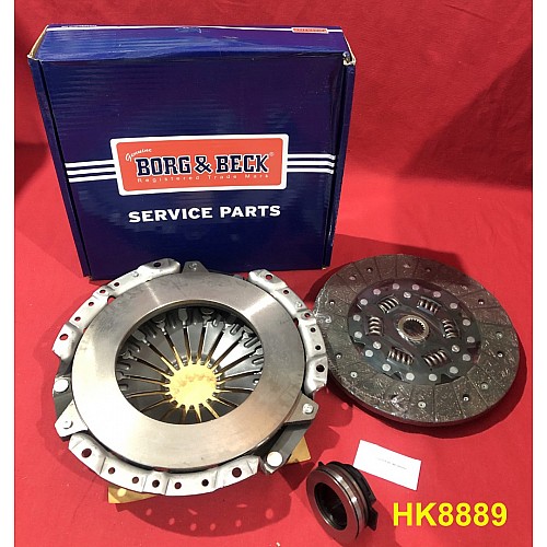 Borg & Beck Clutch Kit  3 Piece Kit  Ford Capri Sierra Granada TVR & Reliant  - HK8889