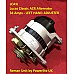 Lucas Classic 18ACR Alternator 34 Amps - Left Hand Adjuster - Reman Unit by Powerlite UK    LCA1L