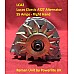 Lucas Classic A127 Alternator 55 Amps - Right Hand Adjuster  - Reman Unit by Powerlite UK    LCA2