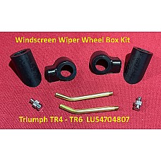 Windscreen Wiper Wheel Box and Washer Jet Kit   -  Triumph TR4 - TR6  LU54704807
